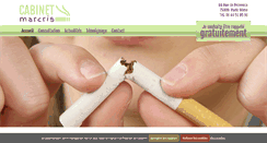 Desktop Screenshot of cabinetmarcris.com